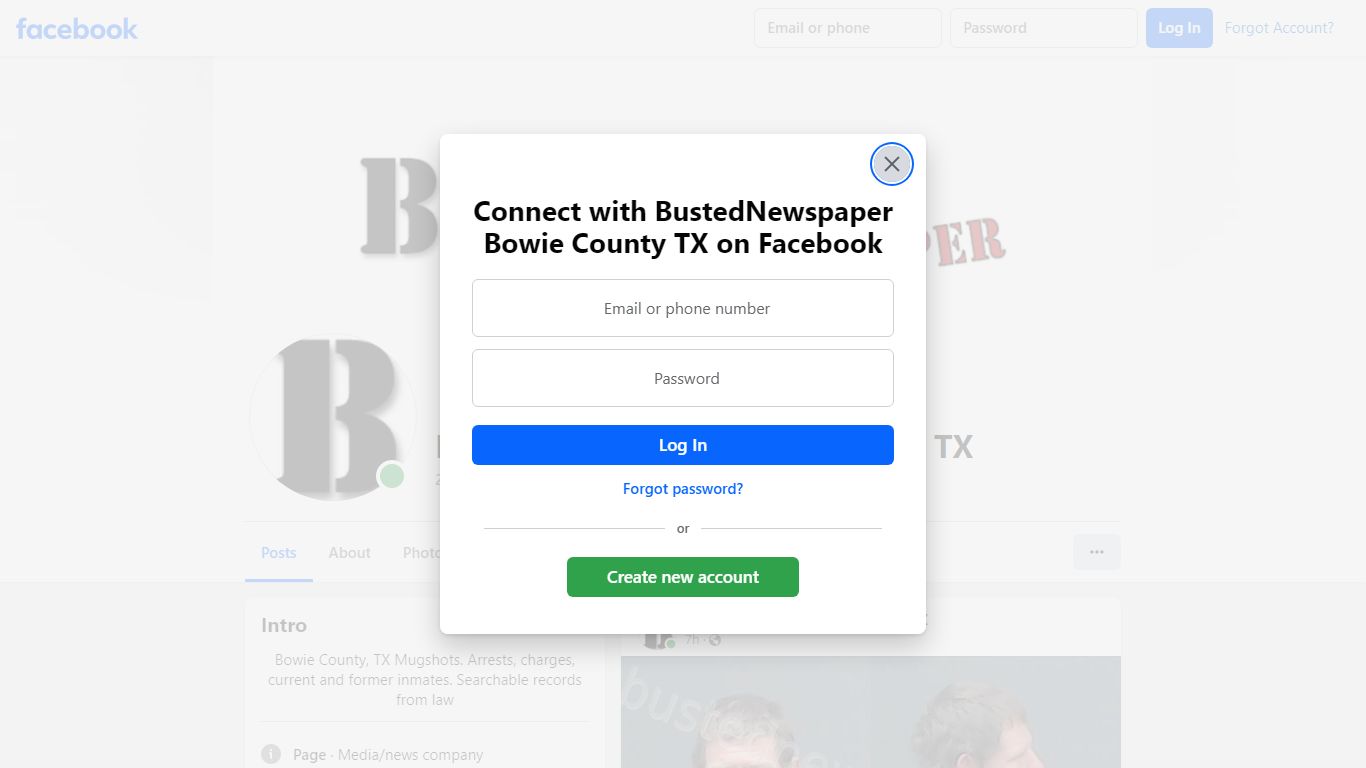 BustedNewspaper Bowie County TX - Facebook
